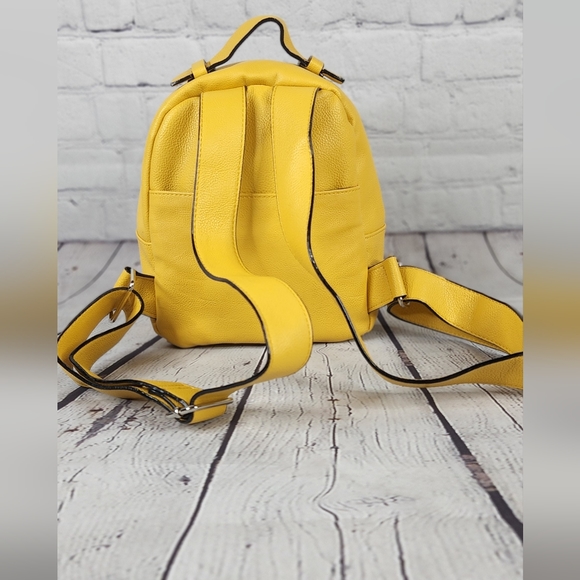 Bestsy Johnson Yellow Bow Mini Backpack - Picture 4 of 8